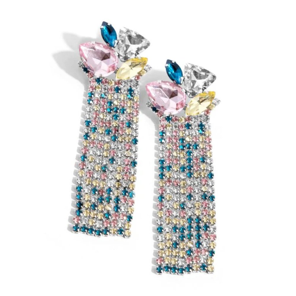 Paparazzi Blinding Blend Multi Post Earrings